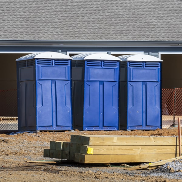 are there any restrictions on what items can be disposed of in the porta potties in Hostetter Pennsylvania